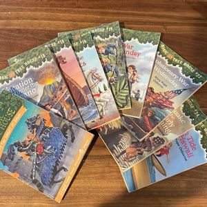 Magic Tree House Paperback Lot of 9 By Mary Pope Osborne.